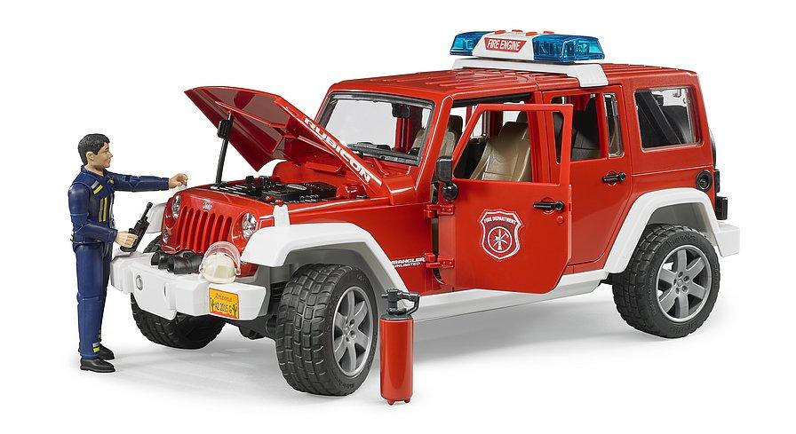 Véhicule pompier Jeep Wrangler Unlimited Rubicon - La Ribouldingue