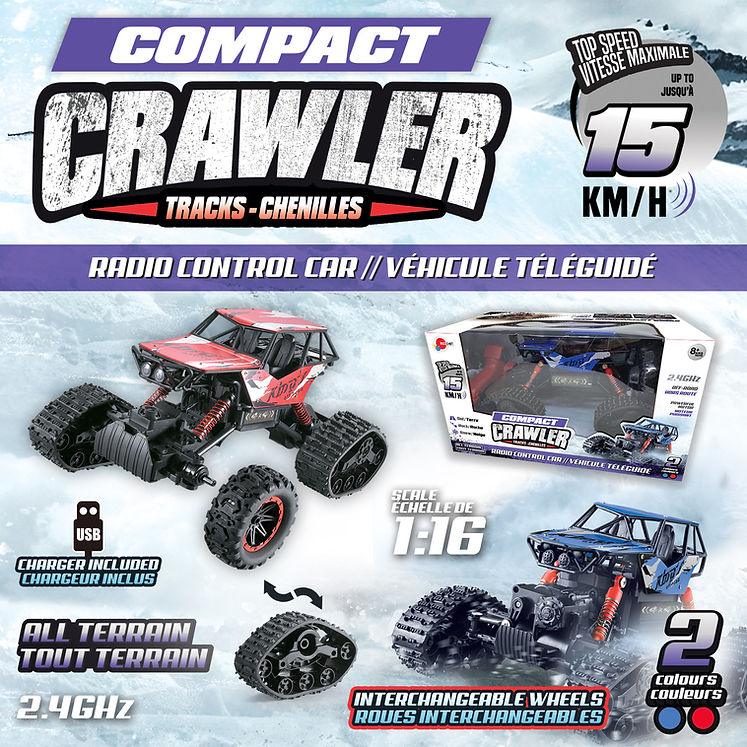 Véhicule téléguidé - Compact Crawler - La Ribouldingue