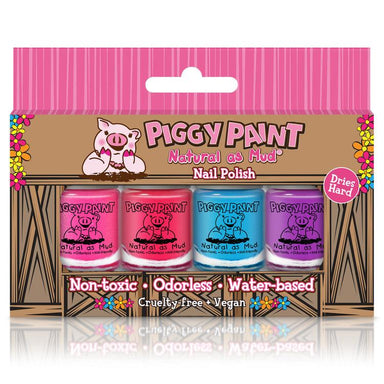 Vernis Piggy Paint - Ens cadeau 4 vernis - La Ribouldingue