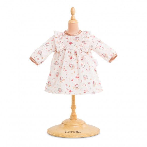 Robe Hiver Enchanté pour poupon 36 cm