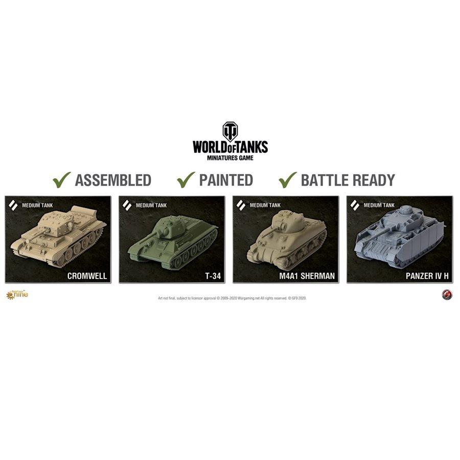 World of Tanks: Miniatures Game - Starter Set (Ang) - La Ribouldingue