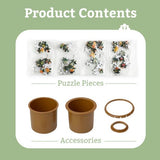 3D Puzzle Planter - Classic Ornamental Style