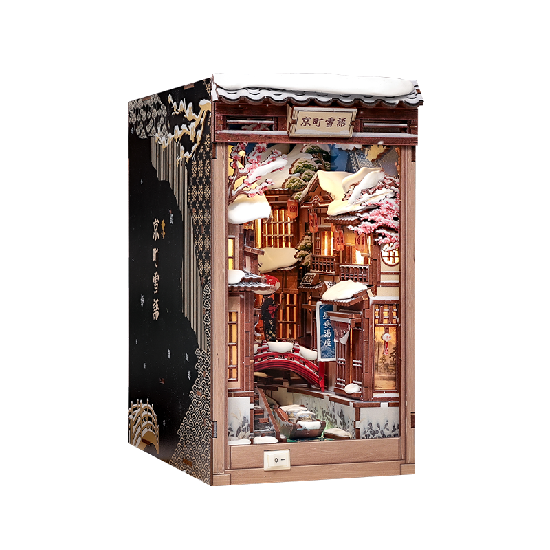 DIY Book Nook - Kyoto Snow Whisper