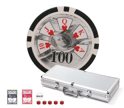 Jetons de Poker Benjamin Franklin (500)