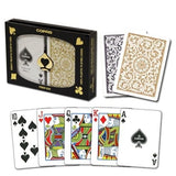 Regular Copag Poker Cards - Black and Gold (2)