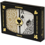 Jumbo Copag Poker Cards - Black and Gold (2)