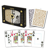 Jumbo Copag Poker Cards - Black and Gold (2)