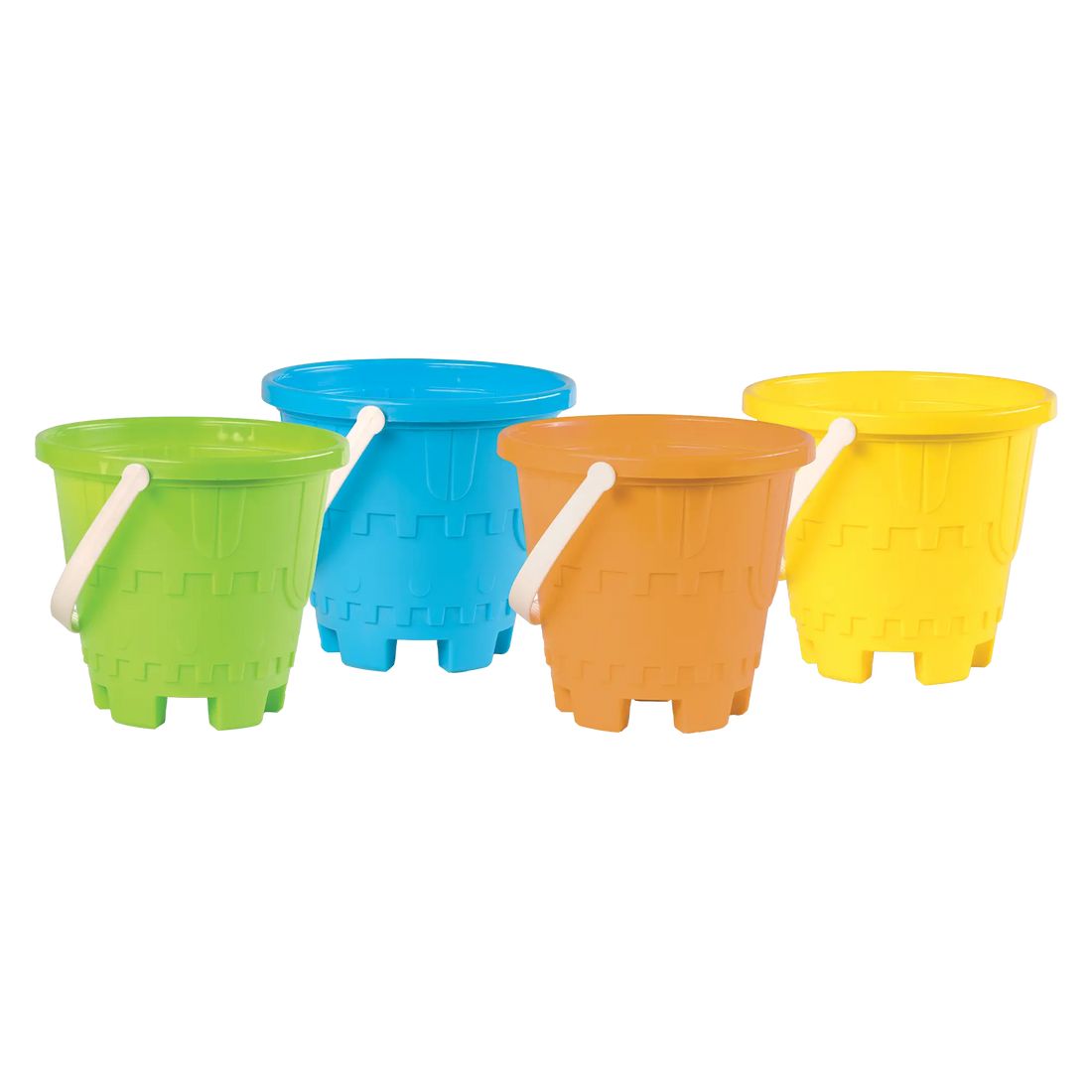 Seau de plage - Château (assortiment)