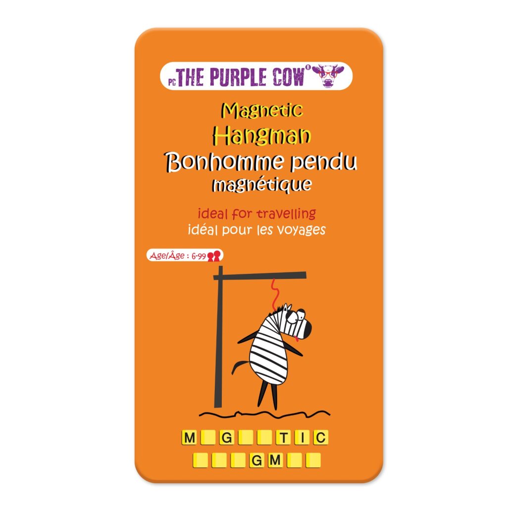 The Purple Cow - Magnetic Hangman (Bil)