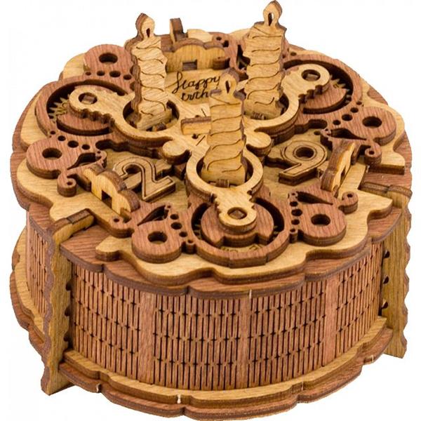 Gift Puzzle Box - Birthday Cake (Bil)