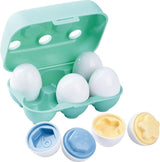 Play - Rainbow Shape Sorter Eggs (6)