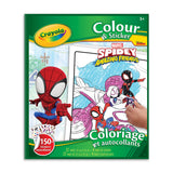 Coloring and stickers - Spidey and friends