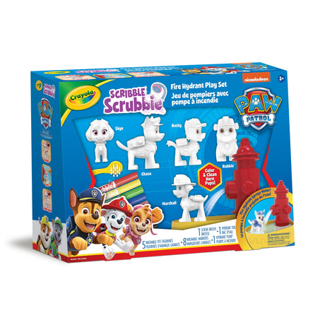 Scribble Scrubbie - Fire Hydrant Paw Patrol