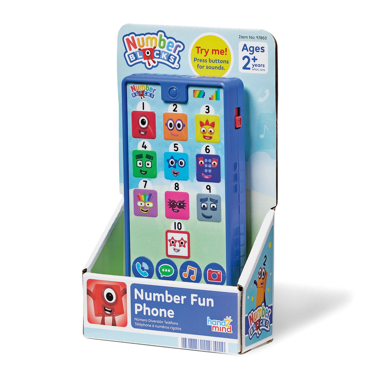 Number Blocks - Téléphone à numéros rigolos (Multi)