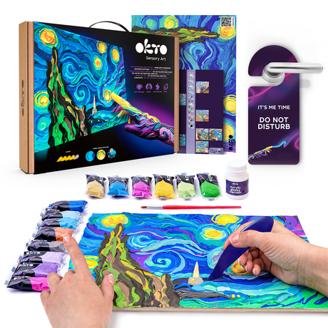 OKTO Creative Painting Set - Starry Night (Multi)