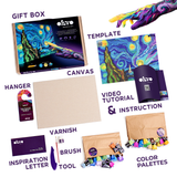 OKTO Creative Painting Set - Starry Night (Multi)