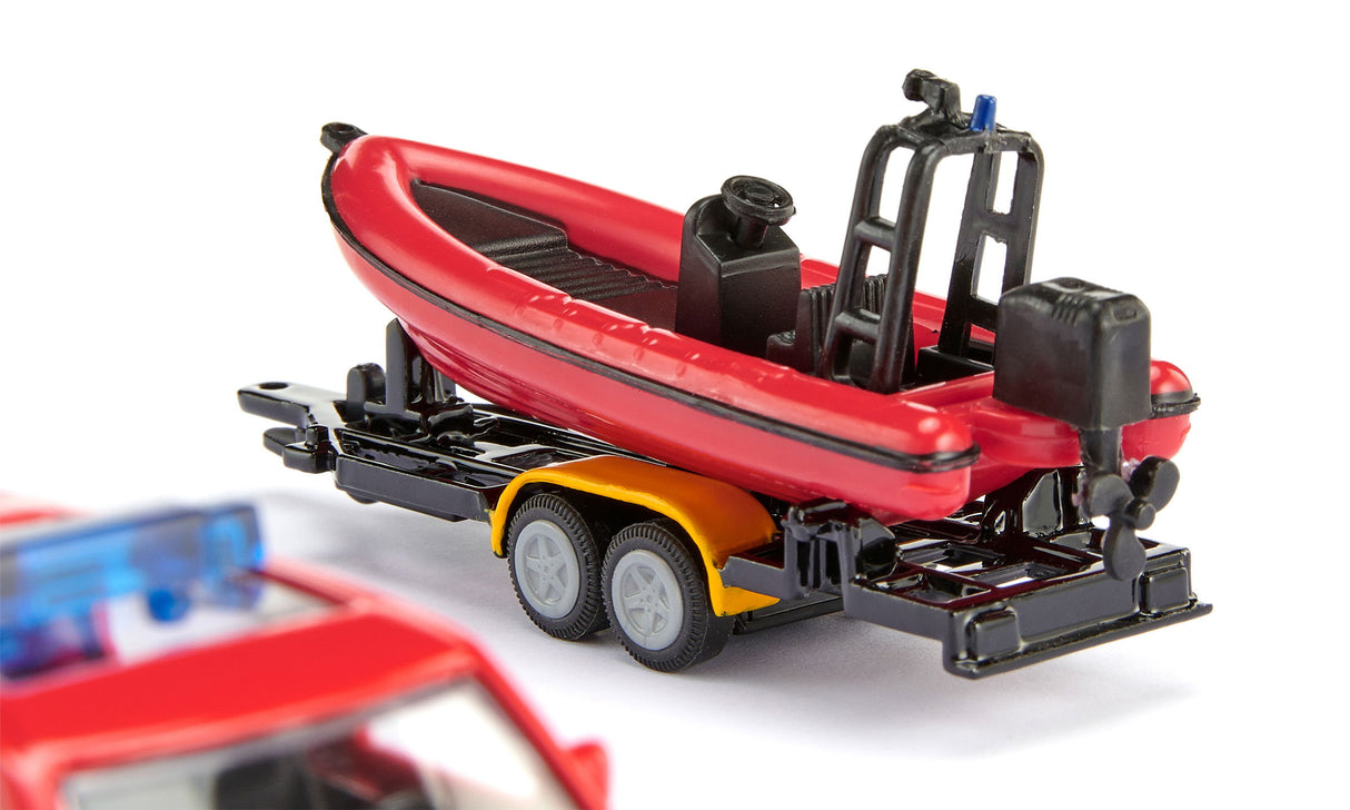 Siku - Land Rover Defender with Boat