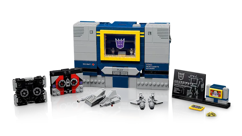 Transformers : Soundwave - Icons – La Ribouldingue