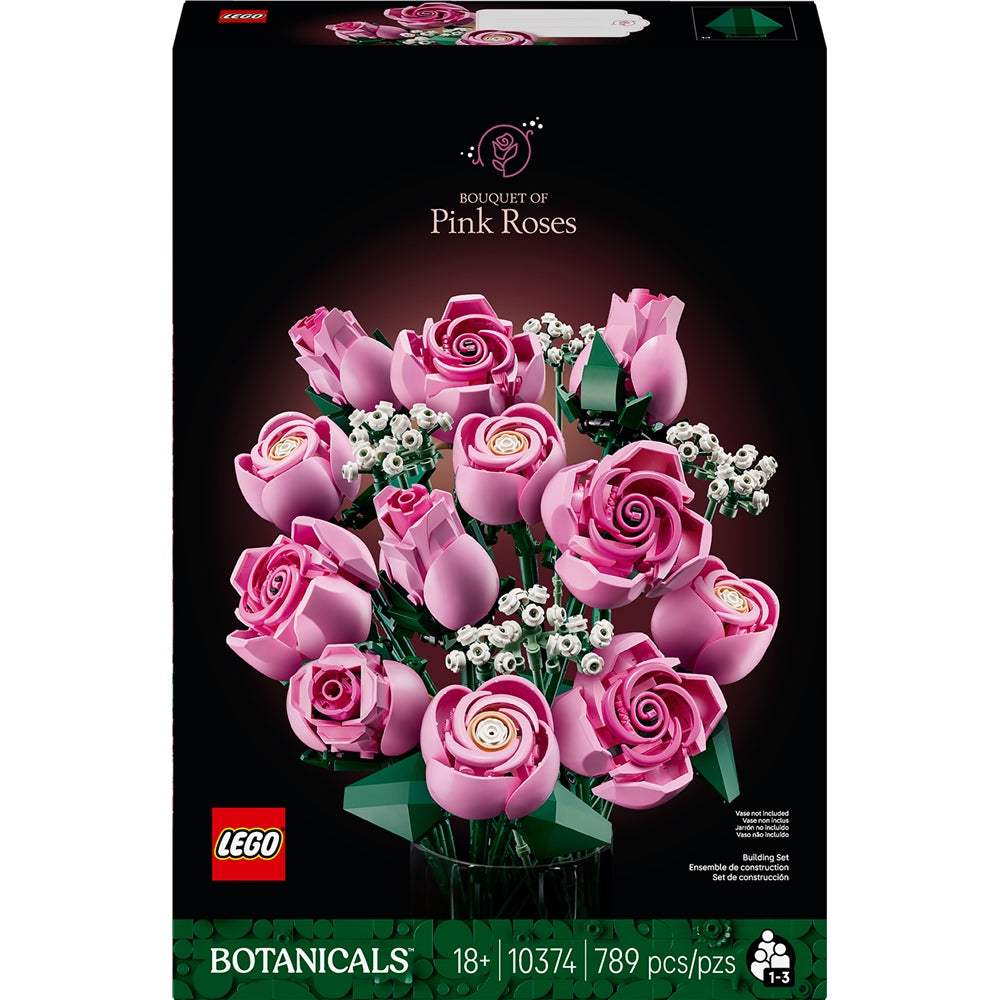 Le bouquet de roses roses - Botanical Collection