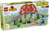 Ensemble d'extension pont et rails de train - Duplo