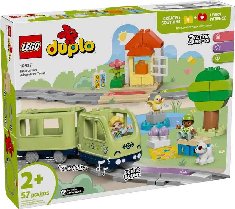 Le train d'aventures interactives - Duplo