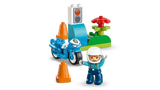 La moto de police bleue - Duplo