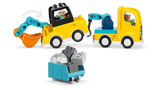 Les véhicules de chantier 3-en-1 - Duplo