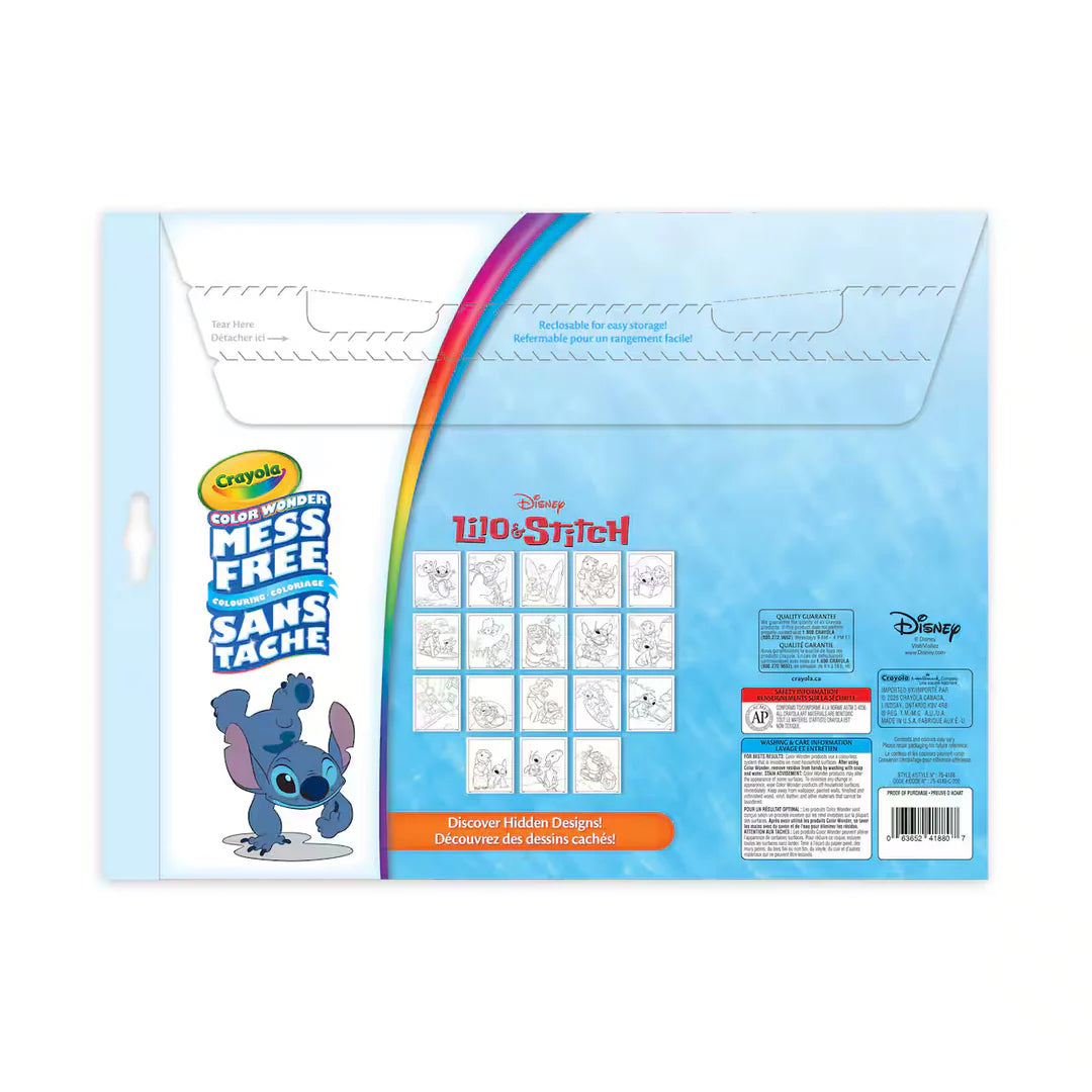 Color Wonder Pages and Markers - Lilo and Stitch