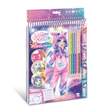 Carnet de croquis - Party Pyjama - Nebulous Stars