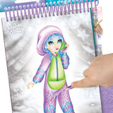 Carnet de croquis - Party Pyjama - Nebulous Stars