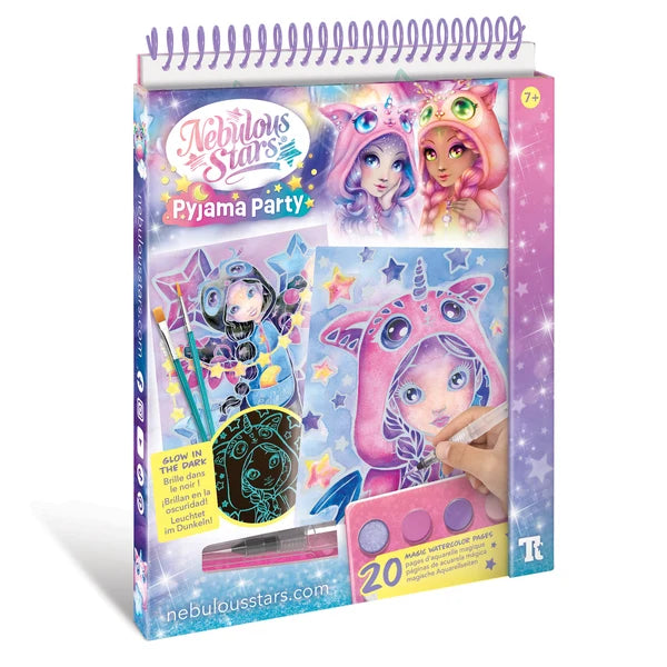 Aquarelle magique - Party Pyjama - Nebulous Stars
