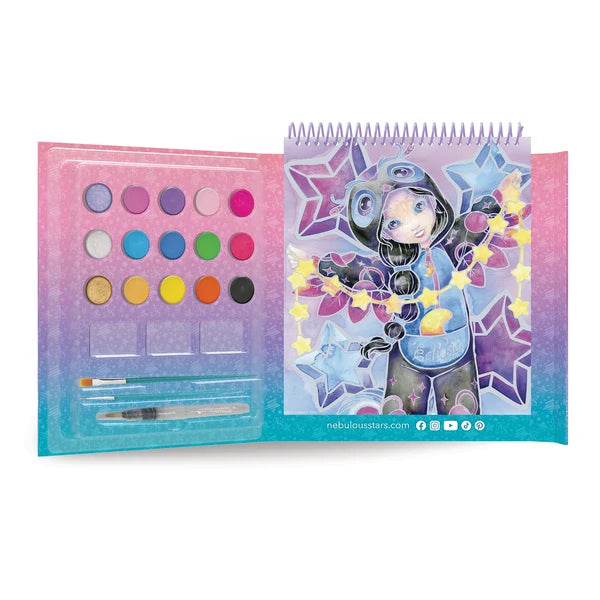 Aquarelle magique - Party Pyjama - Nebulous Stars