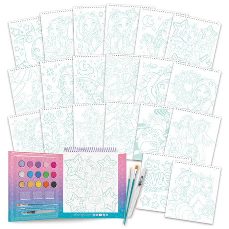 Aquarelle magique - Party Pyjama - Nebulous Stars