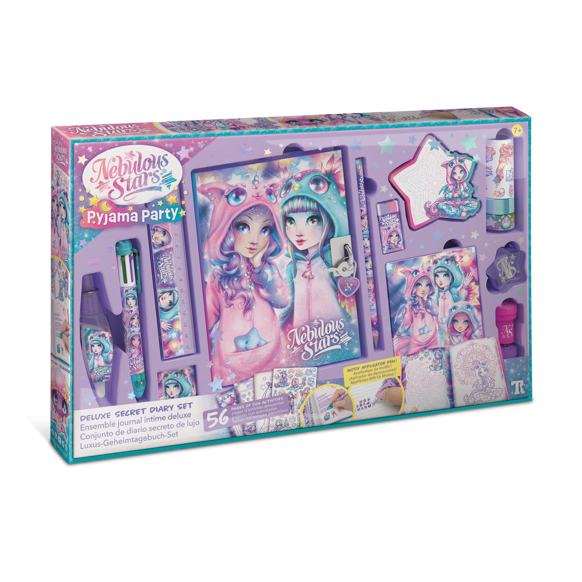 Coffret de luxe journal intime - Party Pyjama - Nebulous Stars