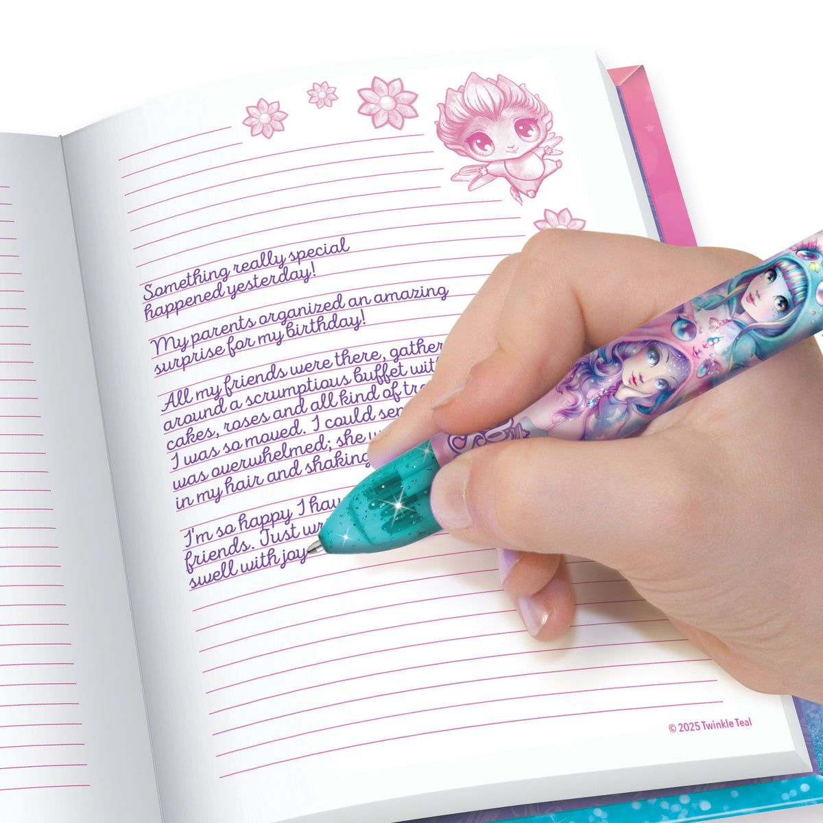 Coffret de luxe journal intime - Party Pyjama - Nebulous Stars