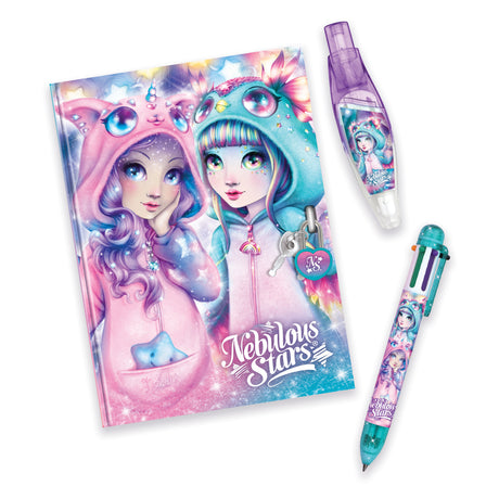 Coffret de luxe journal intime - Party Pyjama - Nebulous Stars