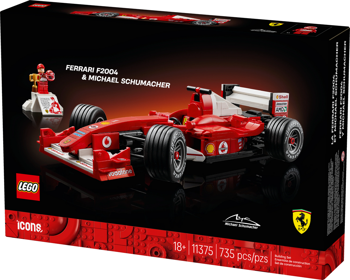Ferrari F2004 and Michael Schumacher - Icons