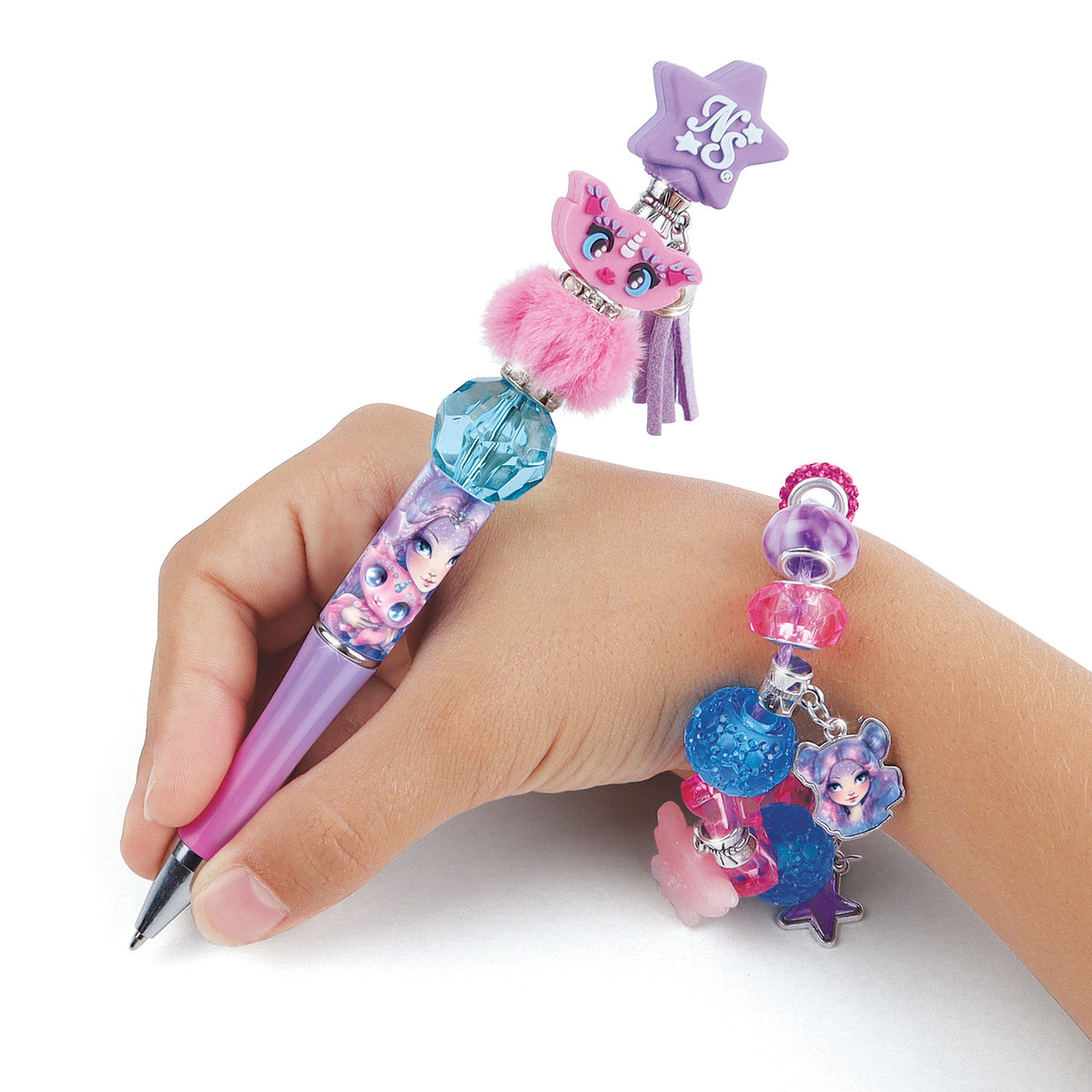 Ensemble crayon à perler et bracelet - Nebulous Stars