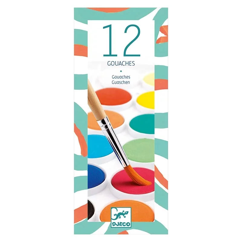 Pastilles de gouache - Classique (12)