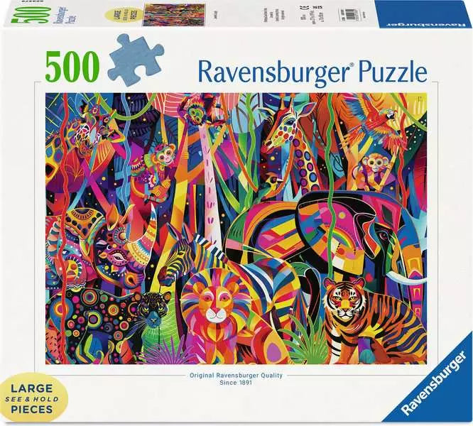 Jeweled Jungle - 500 pcs Large
