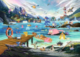 Pokémon - Vaporeon and Temperate Marine - 1000 pcs
