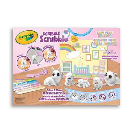 Scribble Scrubbie - Garderie pour bébés animaux