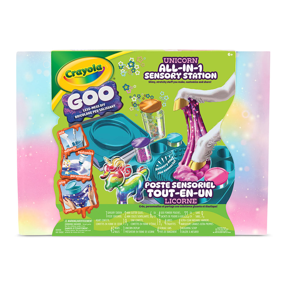 Crayola - Goo Unicorn All-in-One Sensory Station