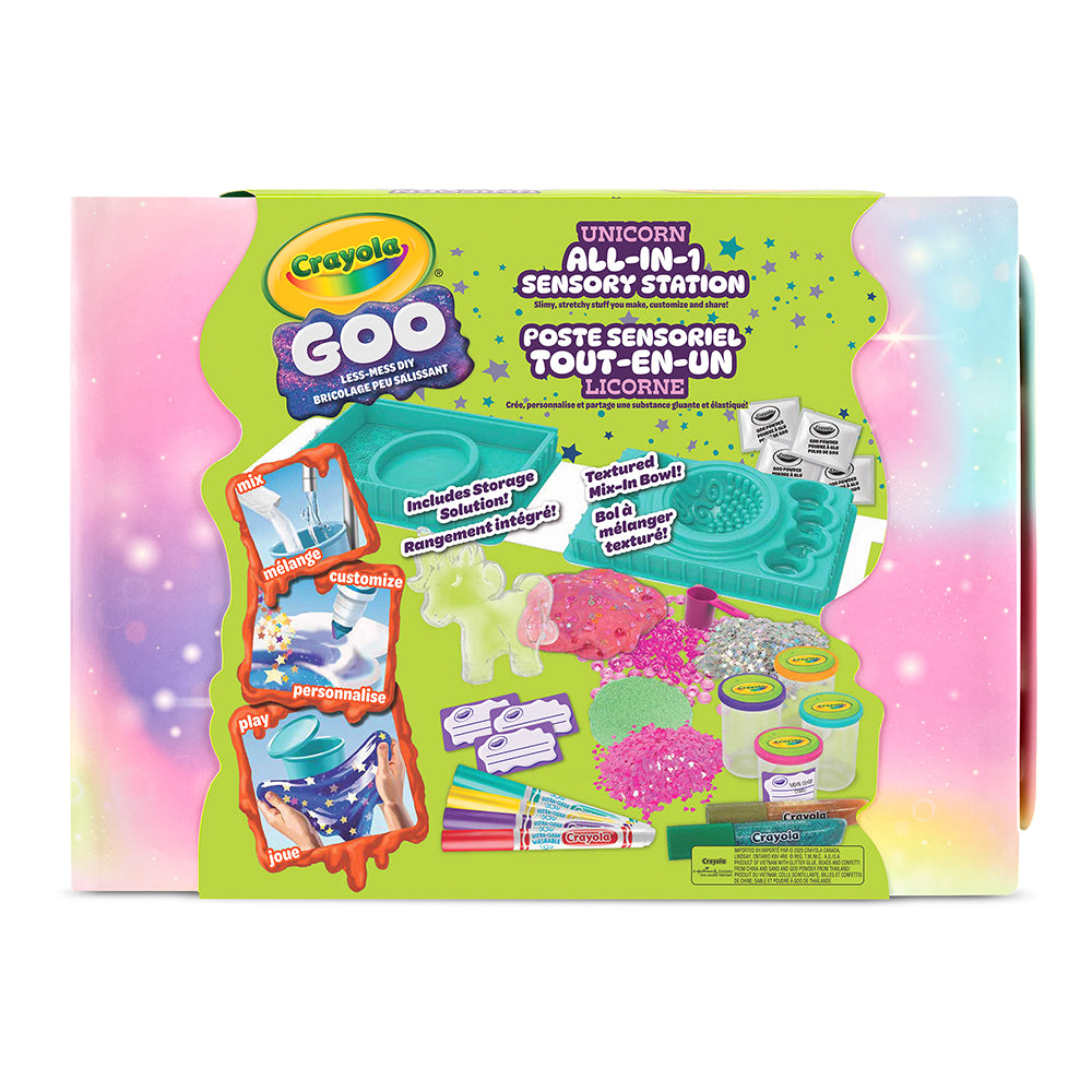 Crayola - Goo Unicorn All-in-One Sensory Station