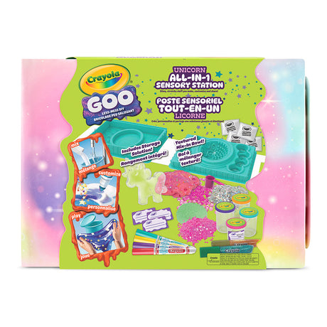 Crayola - Goo Unicorn All-in-One Sensory Station