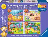 Mes premiers puzzles - How many can you count - 6 à 12 mcx