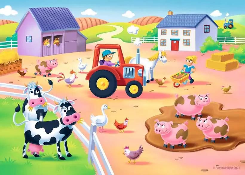 Mes premiers puzzles - How many can you count - 6 à 12 mcx