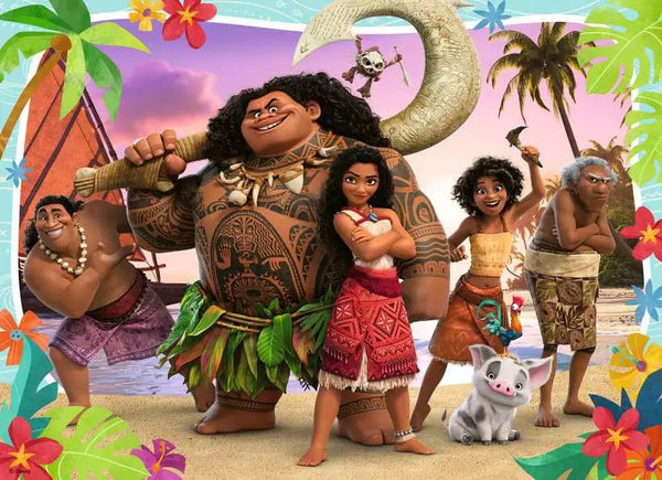 Moana 2 - Adventures in Oceania - 4 x 100 pcs – La Ribouldingue
