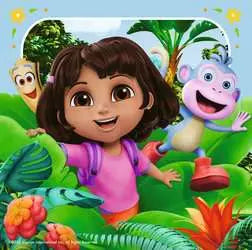 Ready to Explore - Dora the Explorer - 3 x 49 pcs