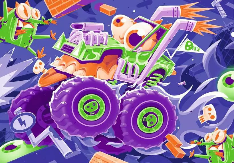 Monster Trucks - 2 x 24 mcx
